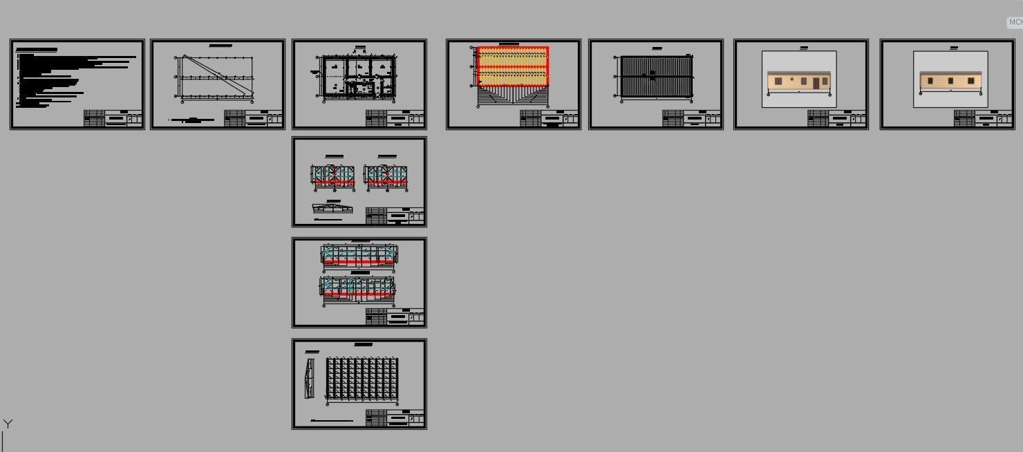 Private House complete project for assembly 3D model_3