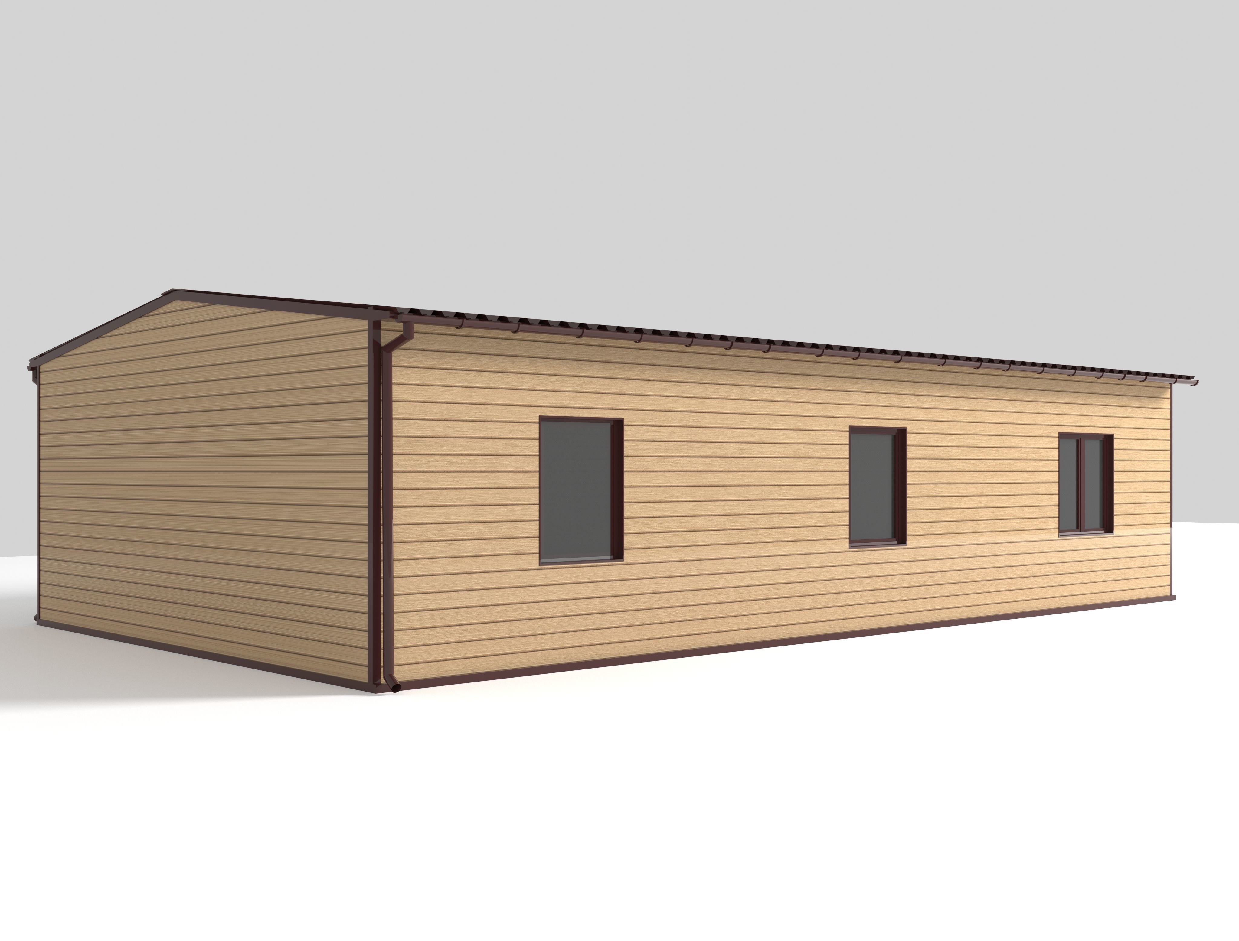 Private House complete project for assembly 3D model_7