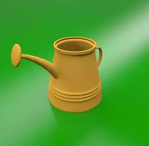 Watering Can model ready for subdivision