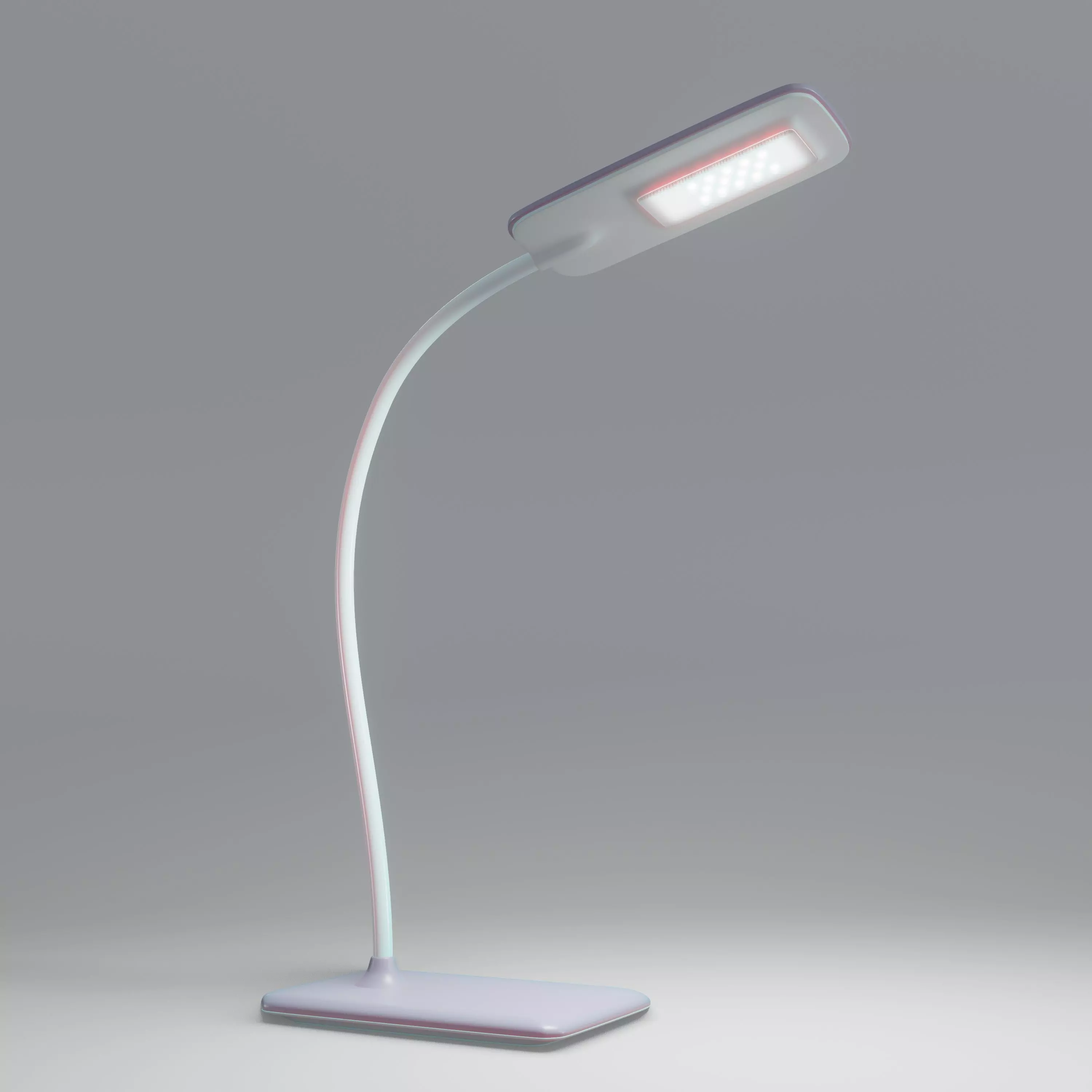 LED desk lamp 3D model_0