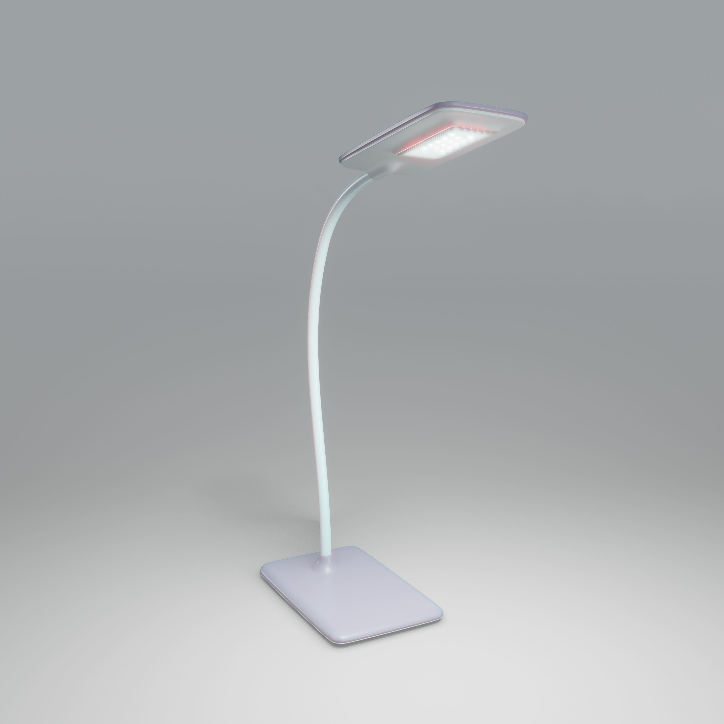 LED desk lamp 3D model_1