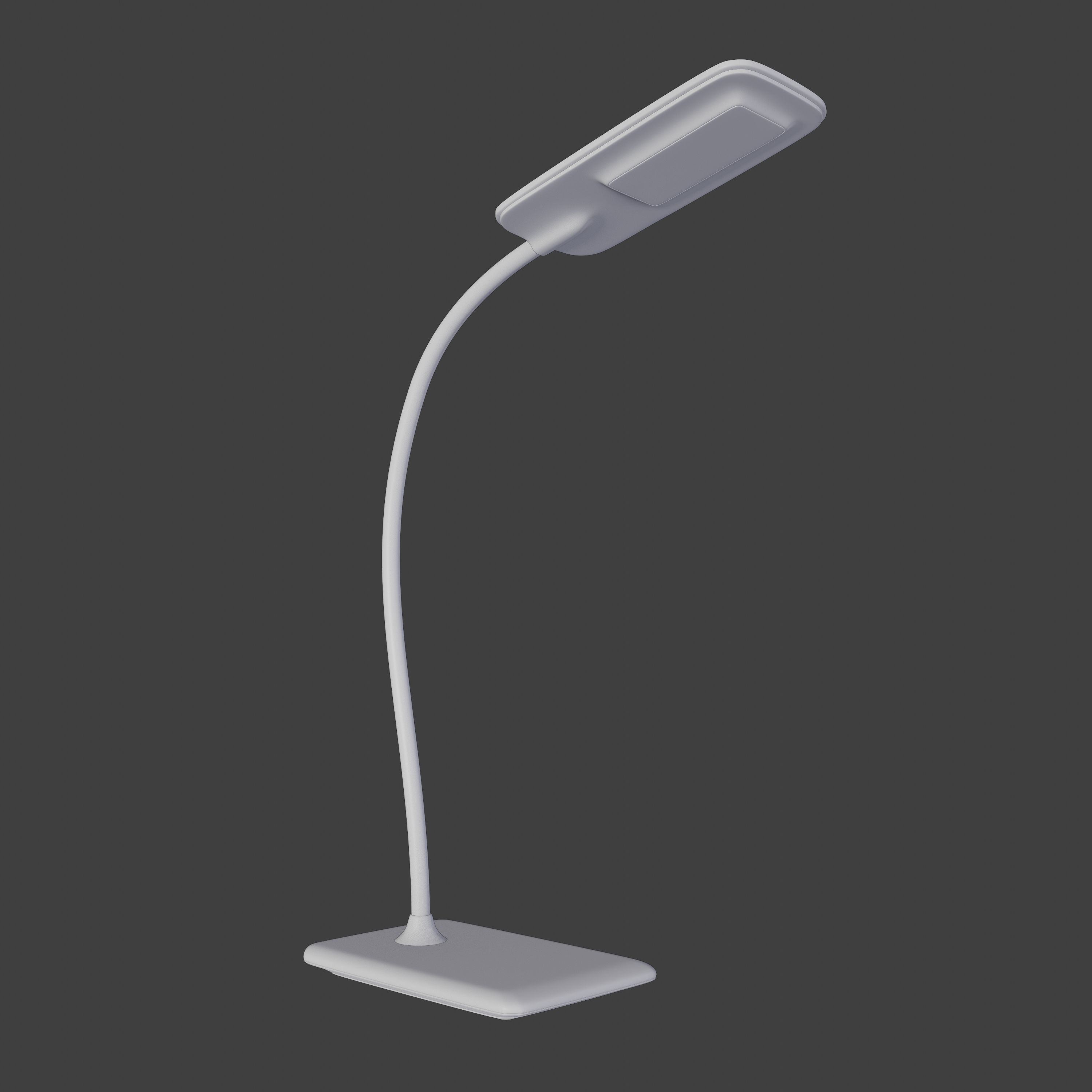 LED desk lamp 3D model_3
