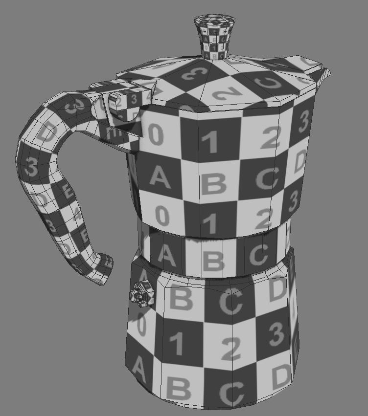 Moka Pot Free low-poly 3D model_1