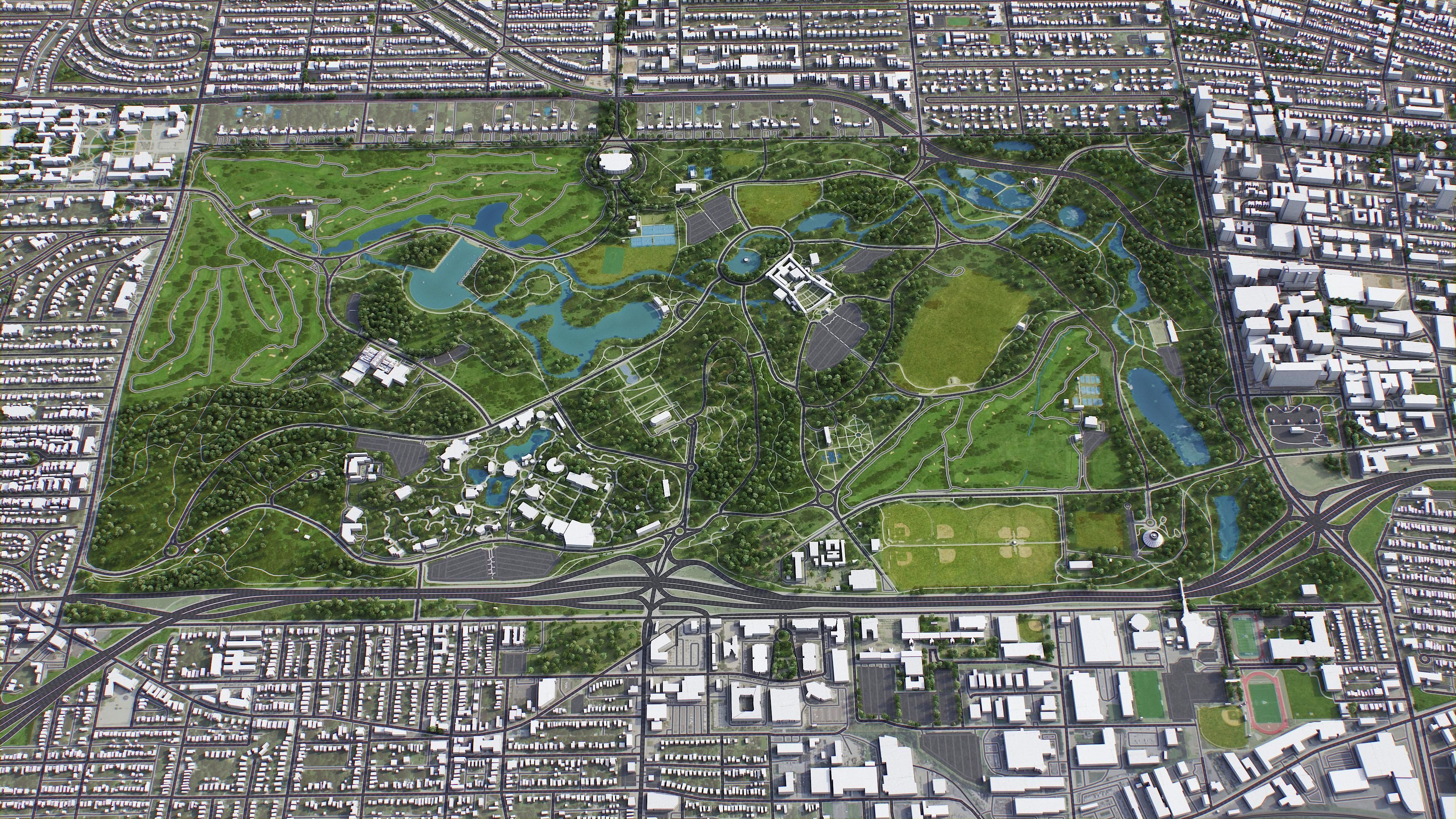 St Louis Low-poly 3D model_15