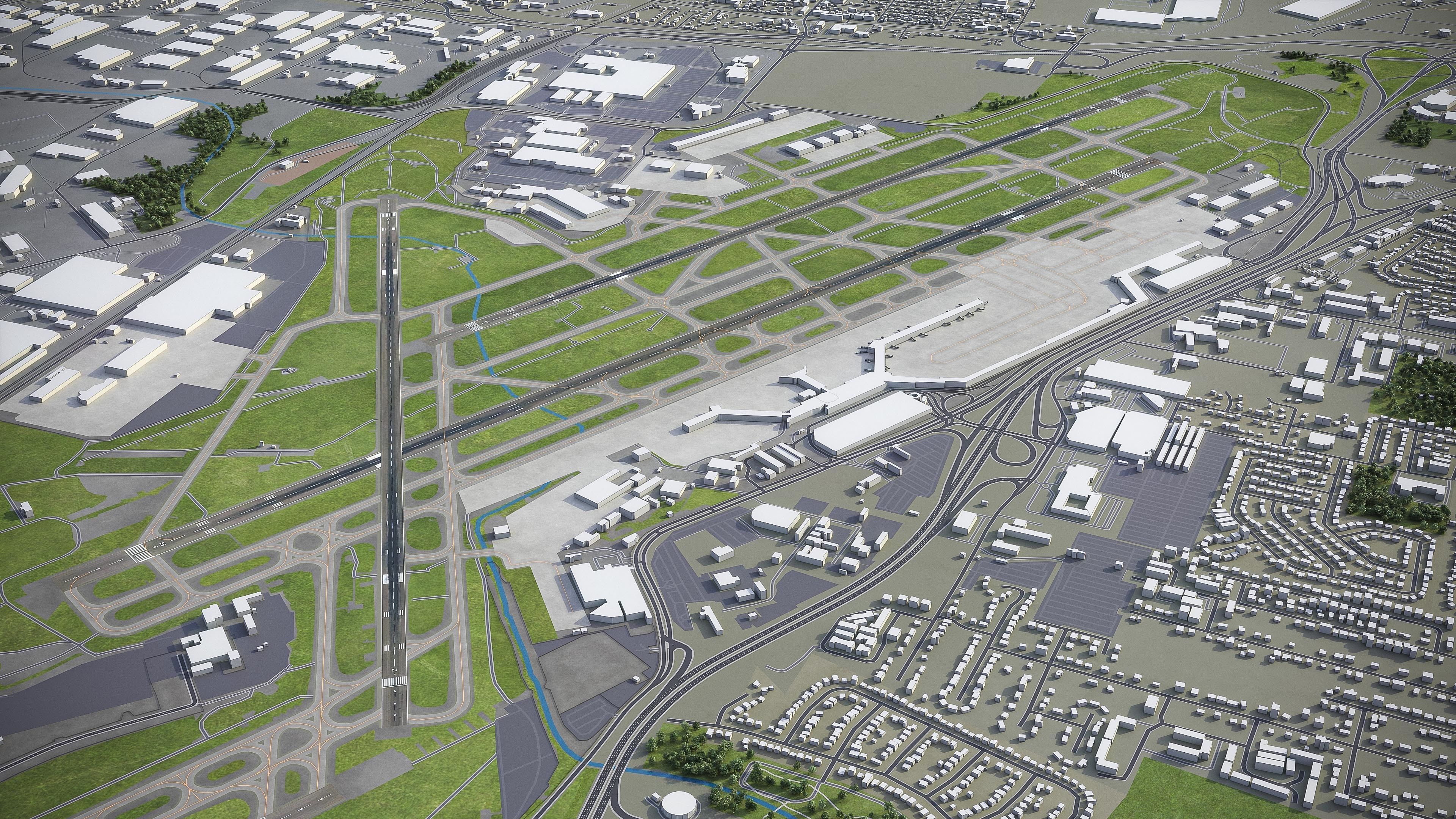 St Louis Low-poly 3D model_26