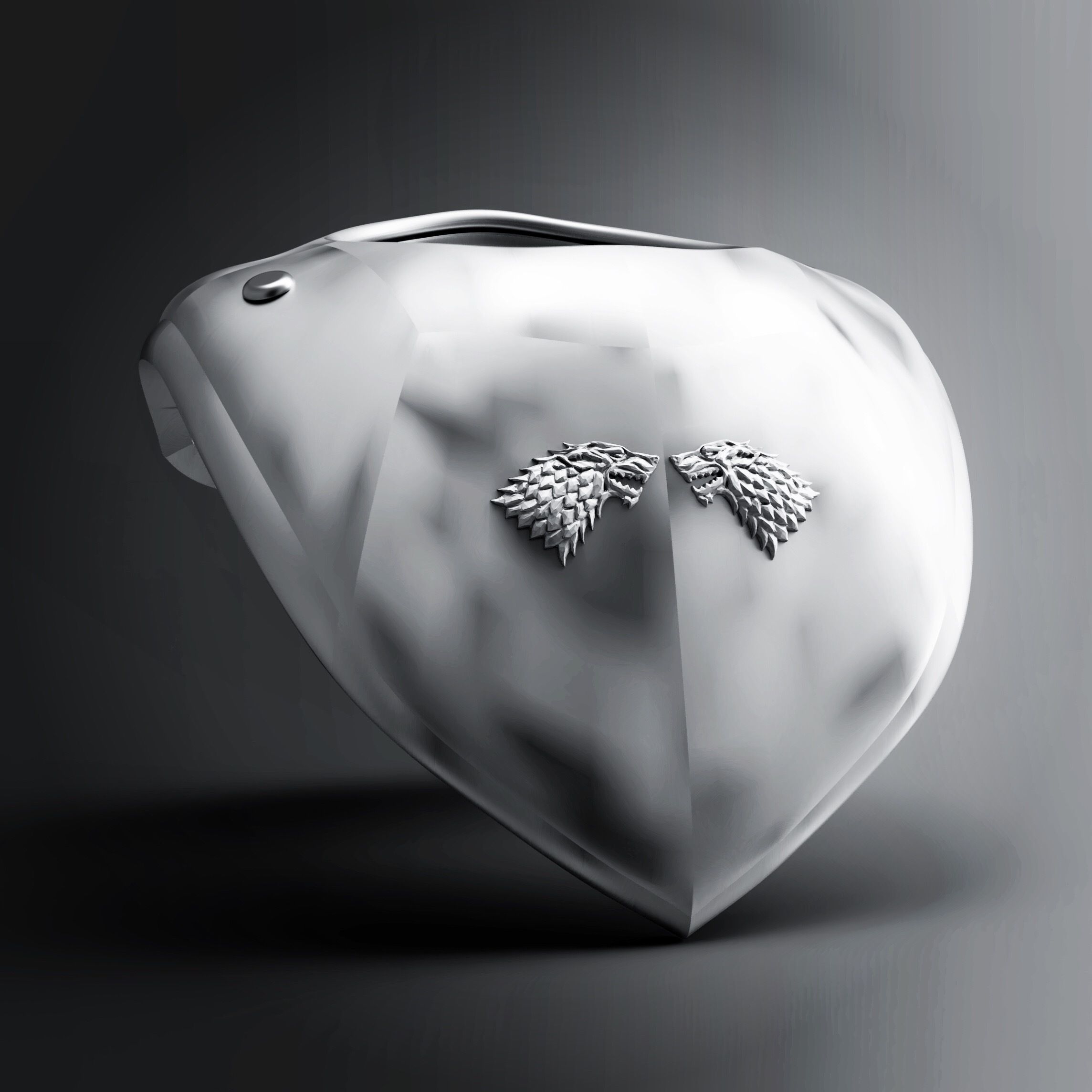 Jon Snow Cosplay costume Stark top armor battle suit GOT 3D print model_2