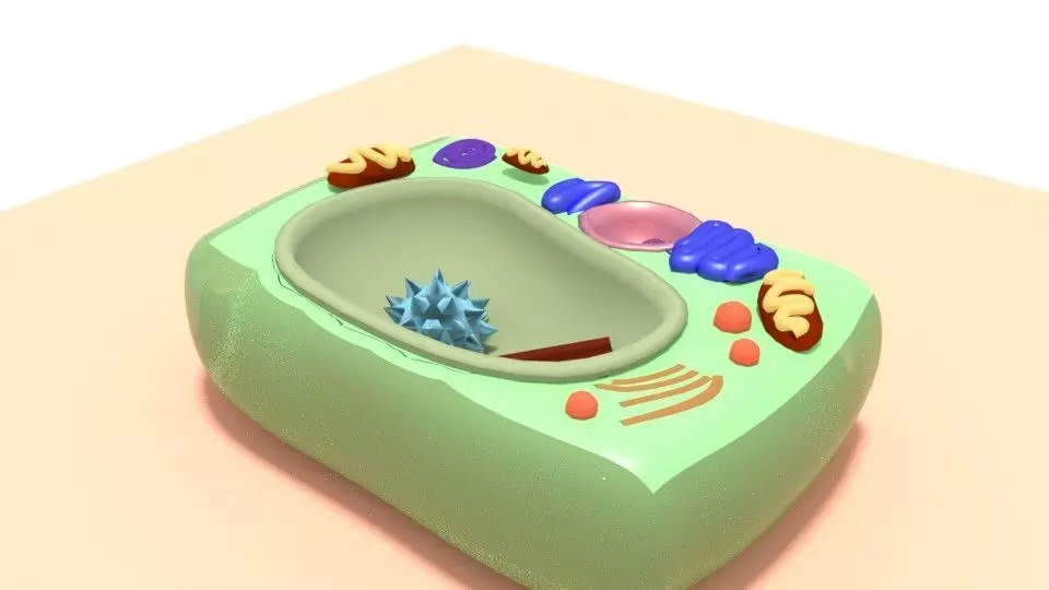 Plant cell 3D model_0