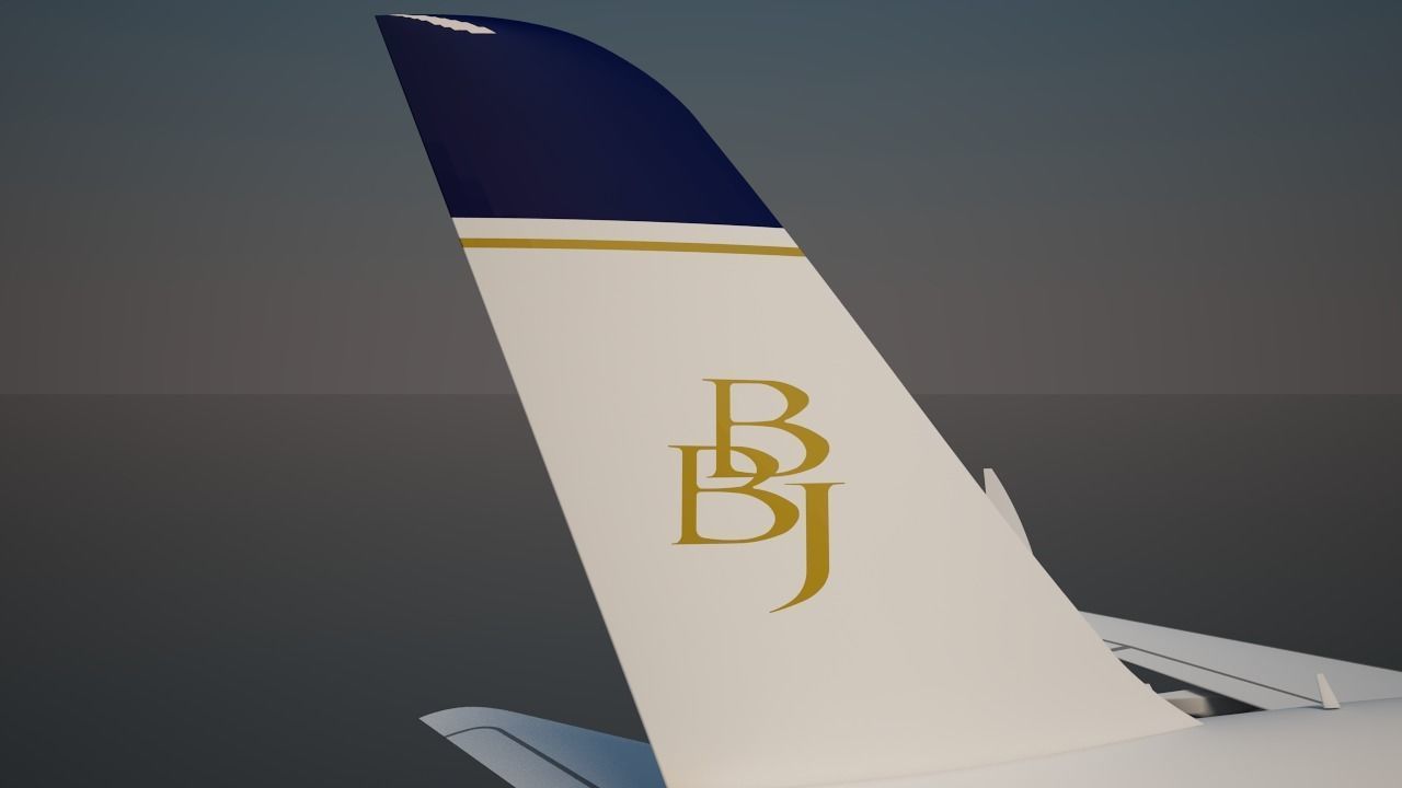 Boeing Business Jets 777 X 3D model_3