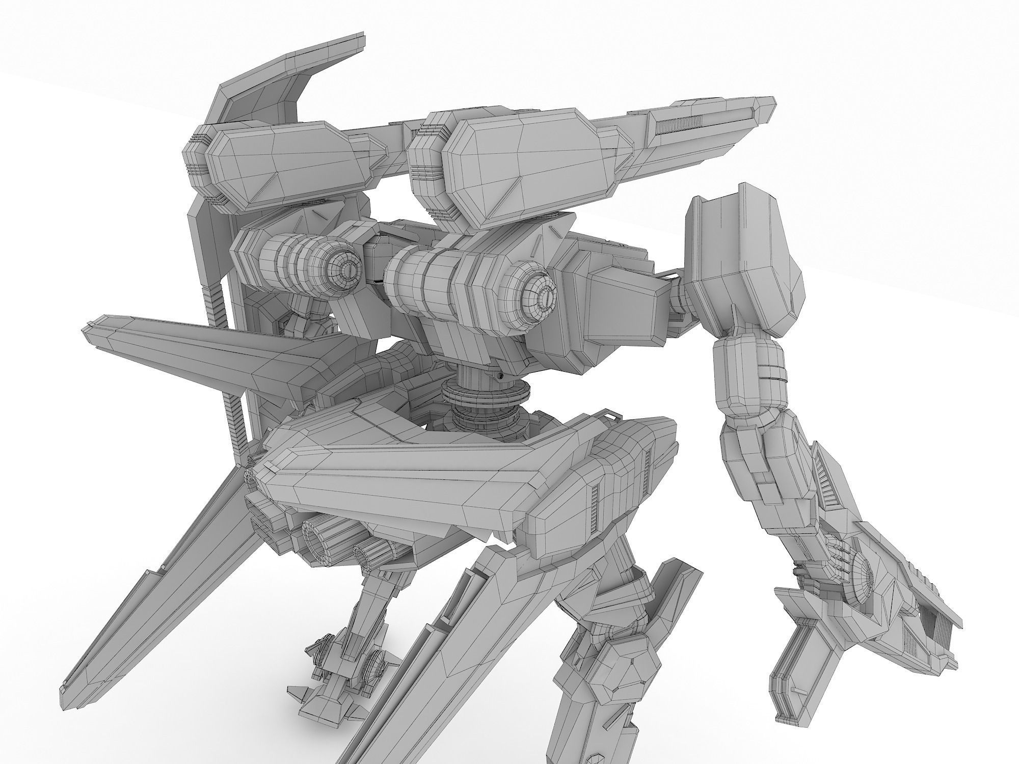 ROBOT C-HY-001 3D model_12