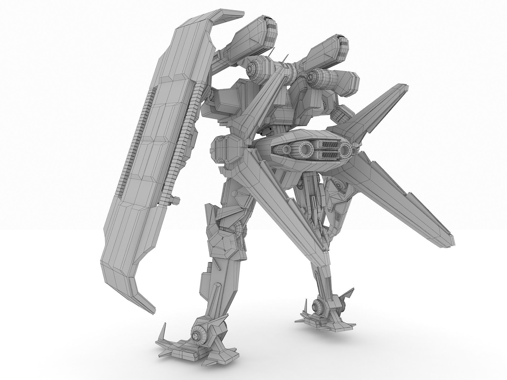 ROBOT C-HY-001 3D model_10