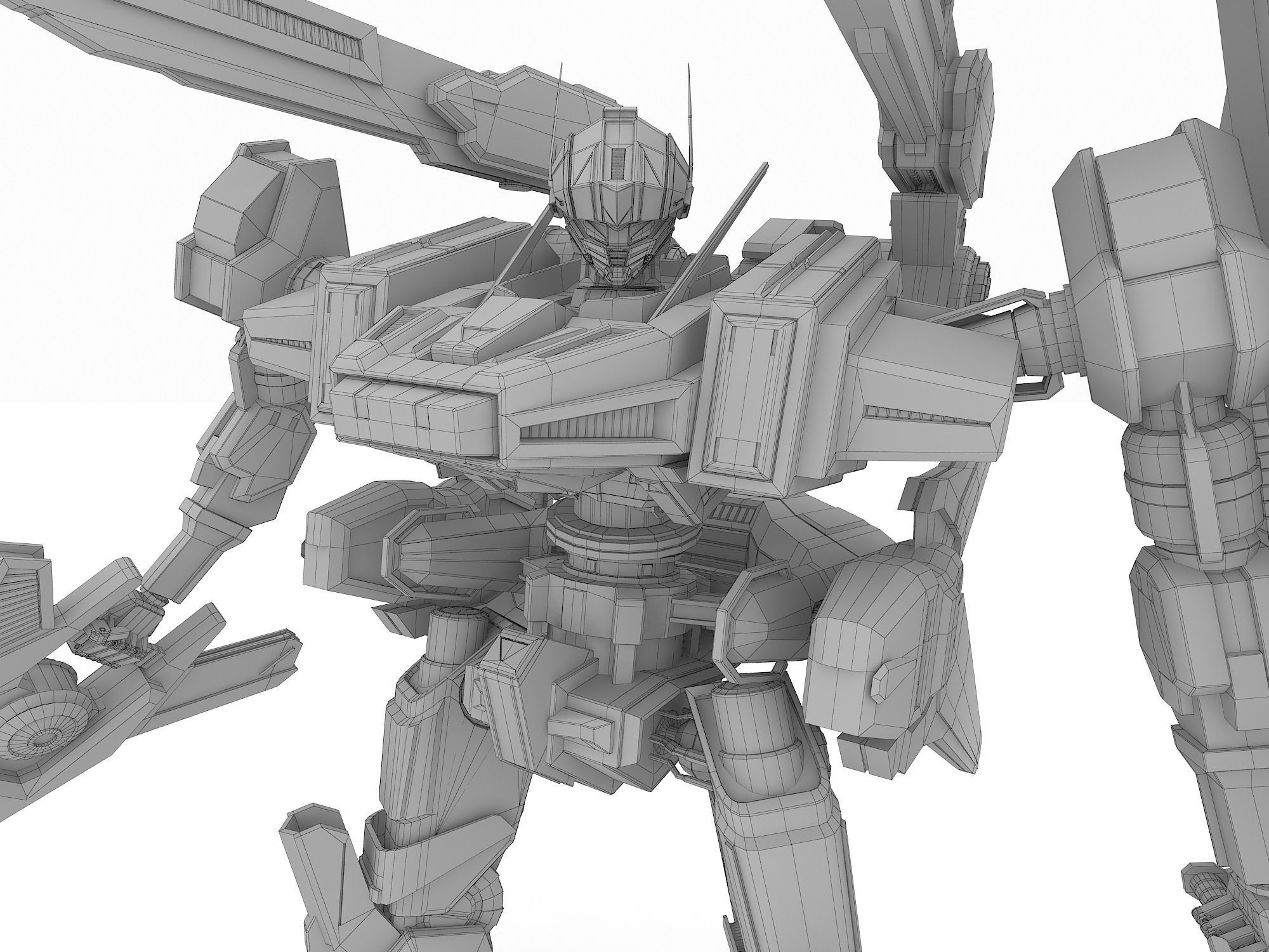 ROBOT C-HY-001 3D model_11