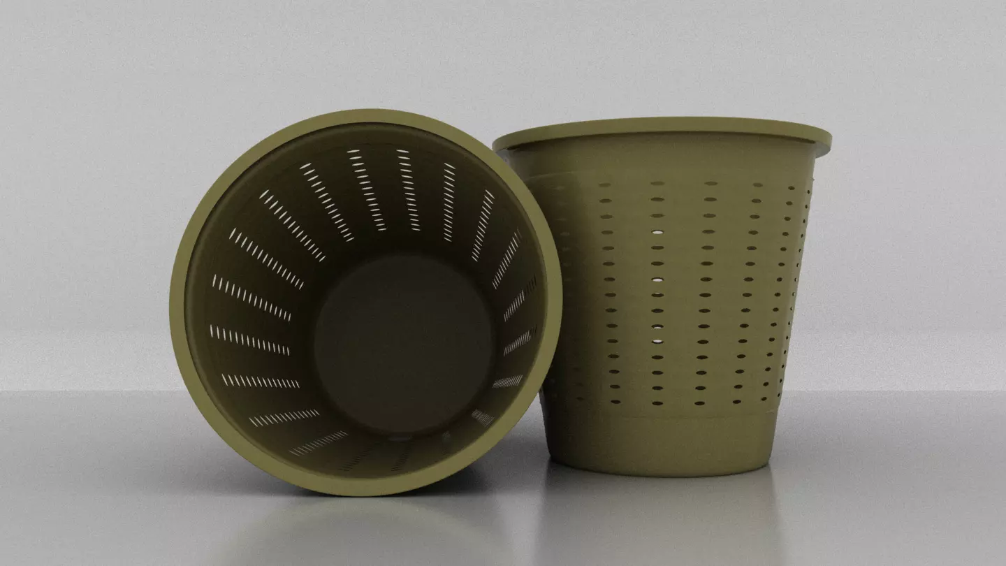 Trash Can 3D model_0