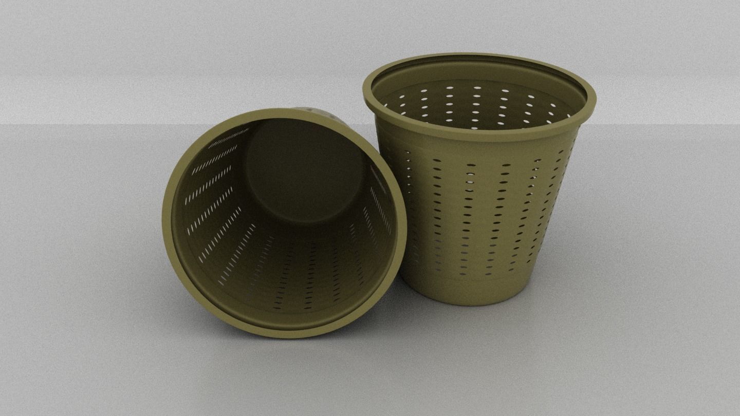 Trash Can 3D model_1