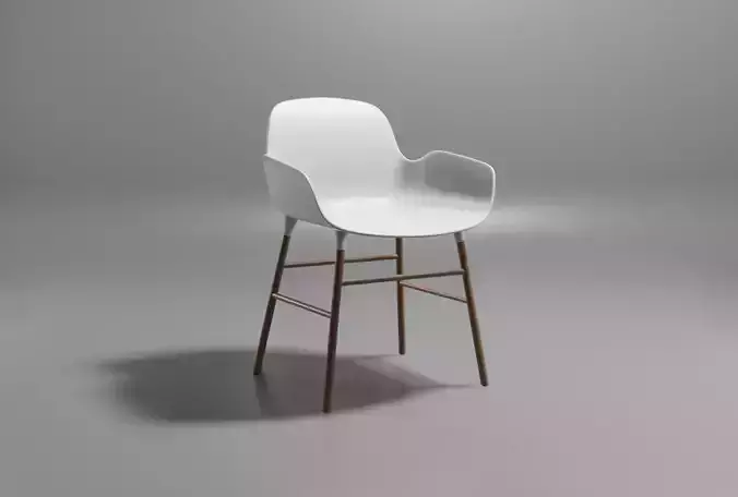 Modern Armchair 3D Model