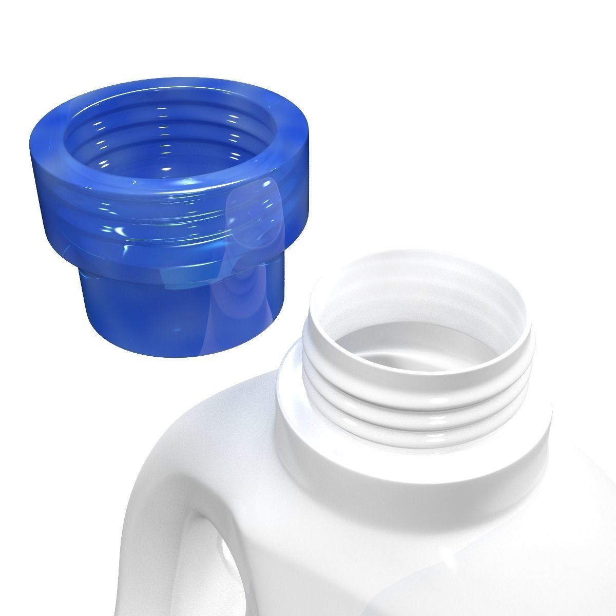 Bottle Detergent 03 3D model_6