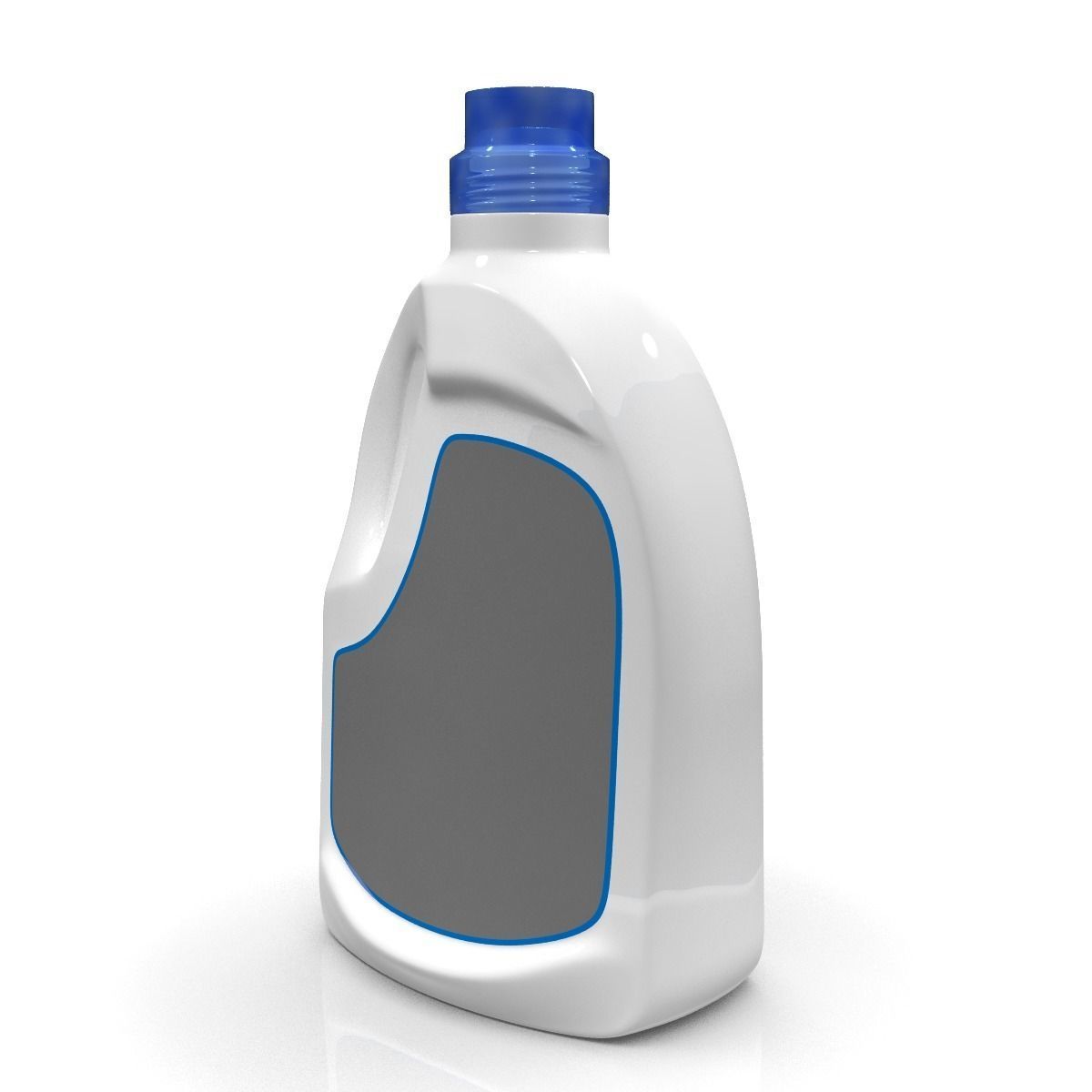 Bottle Detergent 03 3D model_2