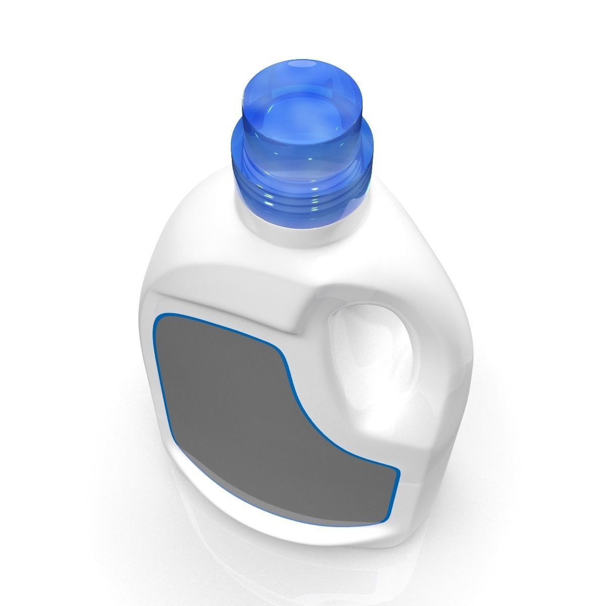 Bottle Detergent 03 3D model_4
