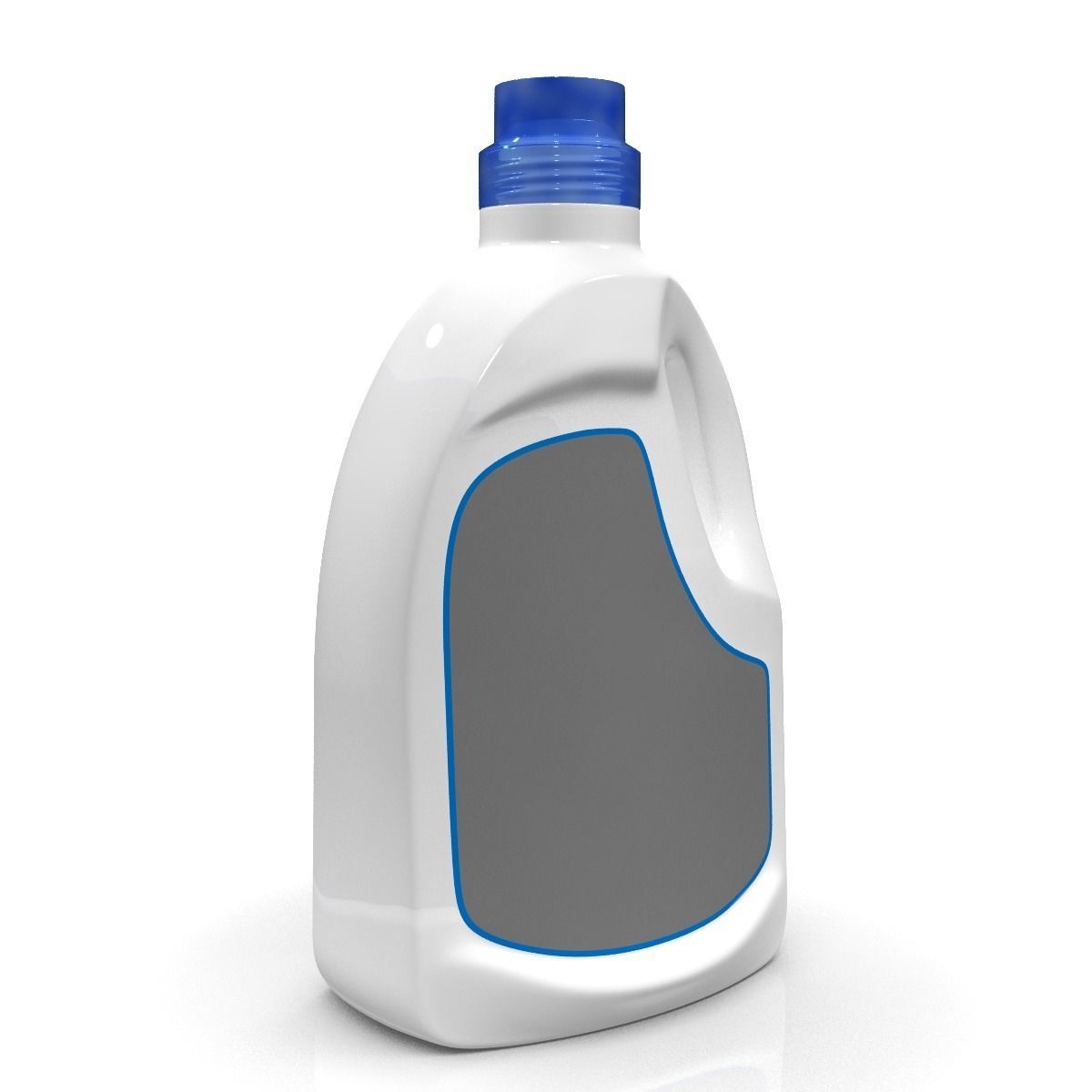 Bottle Detergent 03 3D model_3