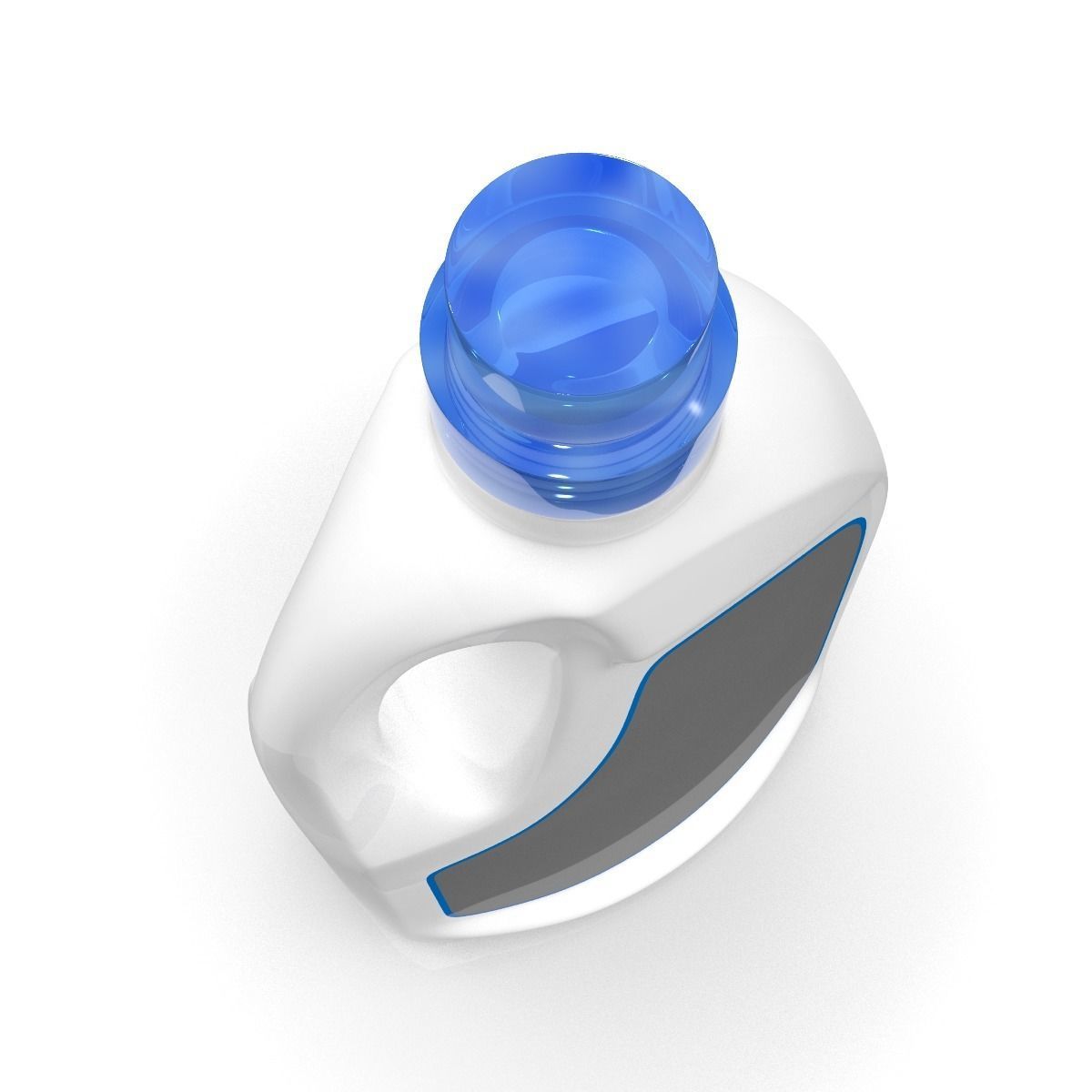 Bottle Detergent 03 3D model_5