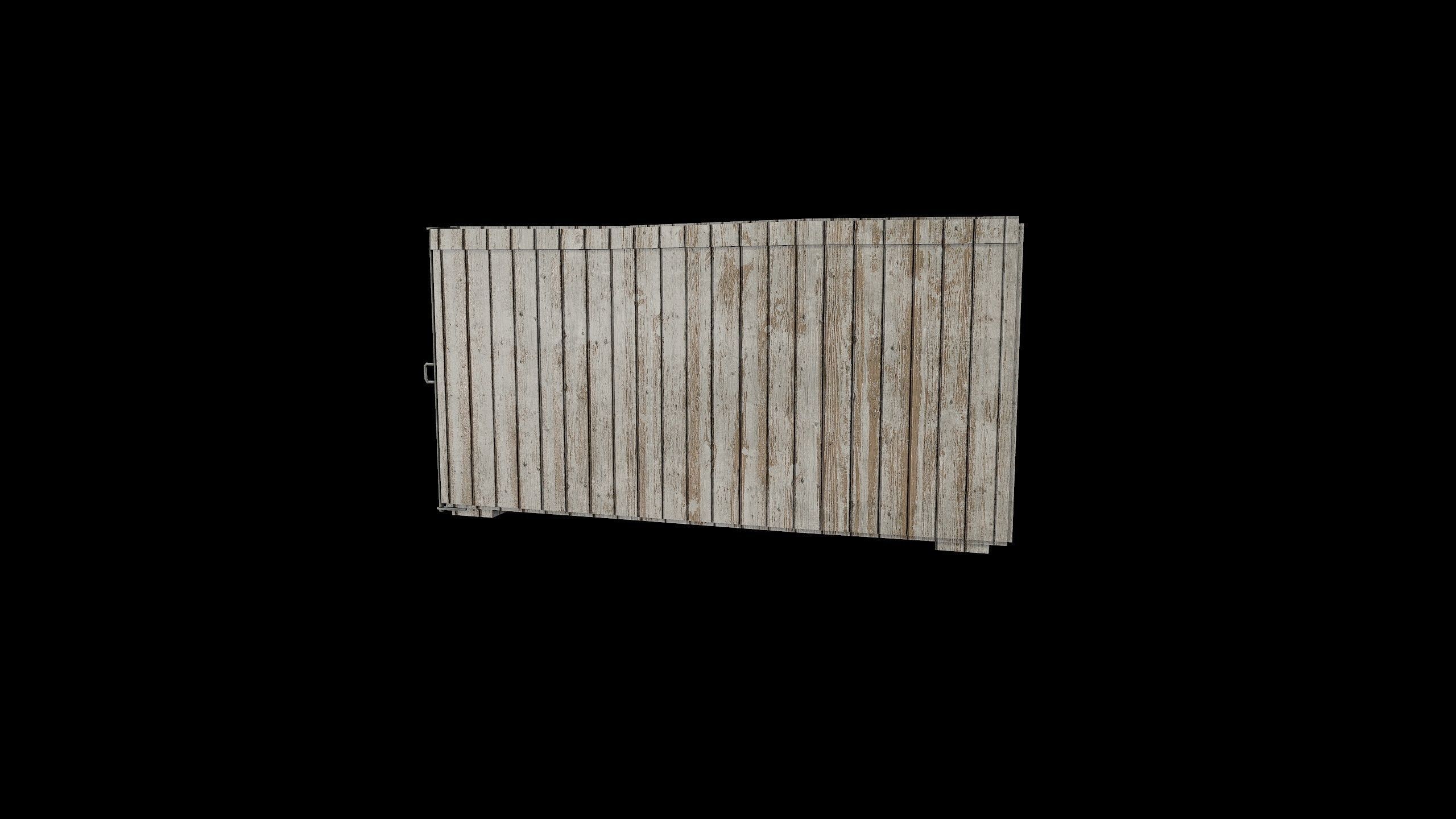 Dog Cage - 2 Models - PBR - Textured Low-poly 3D model_12