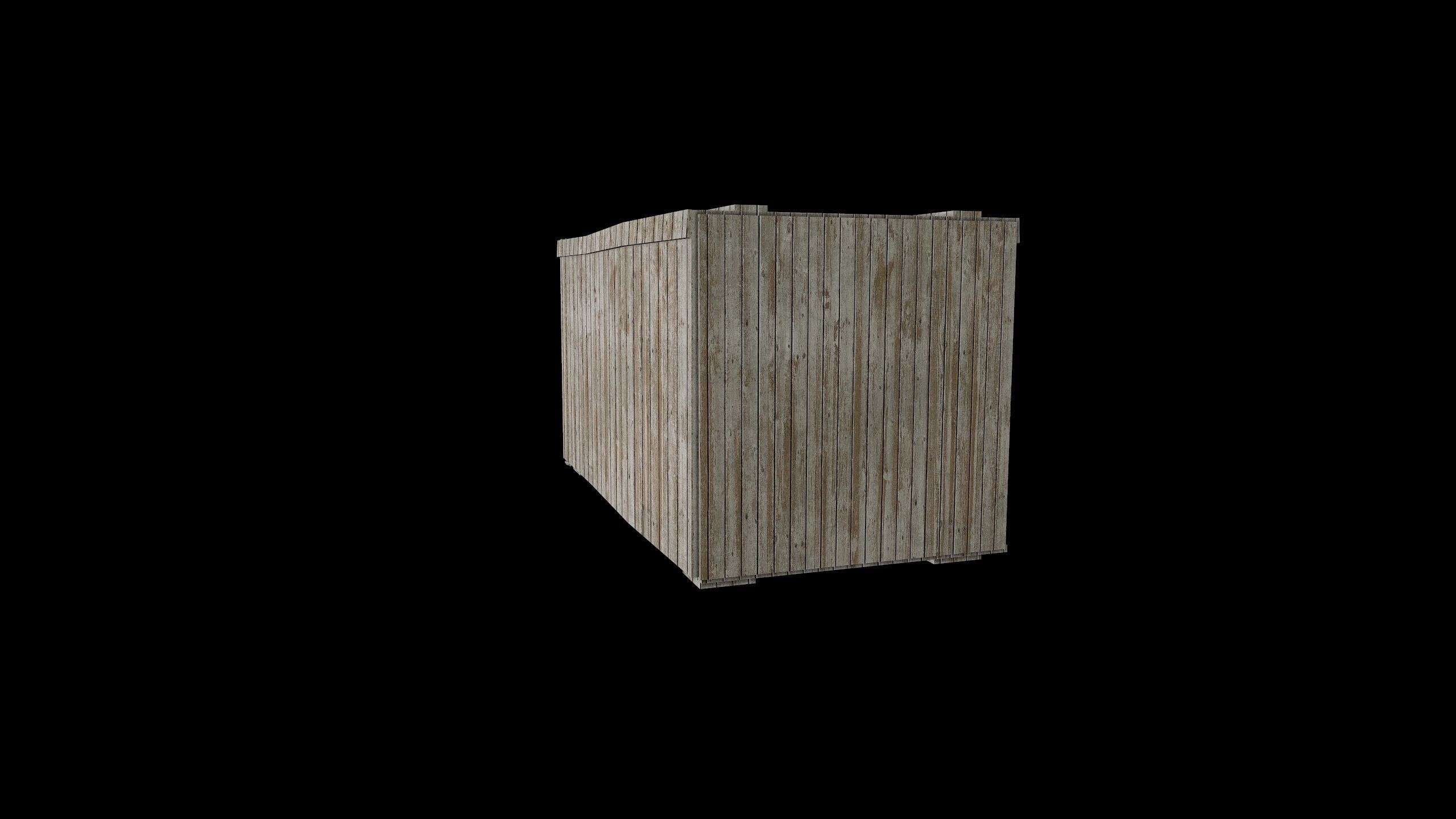 Dog Cage - 2 Models - PBR - Textured Low-poly 3D model_10