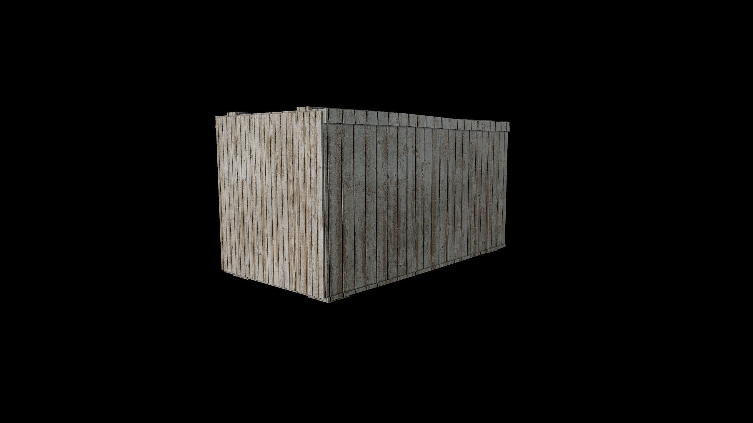 Dog Cage - 2 Models - PBR - Textured Low-poly 3D model_8