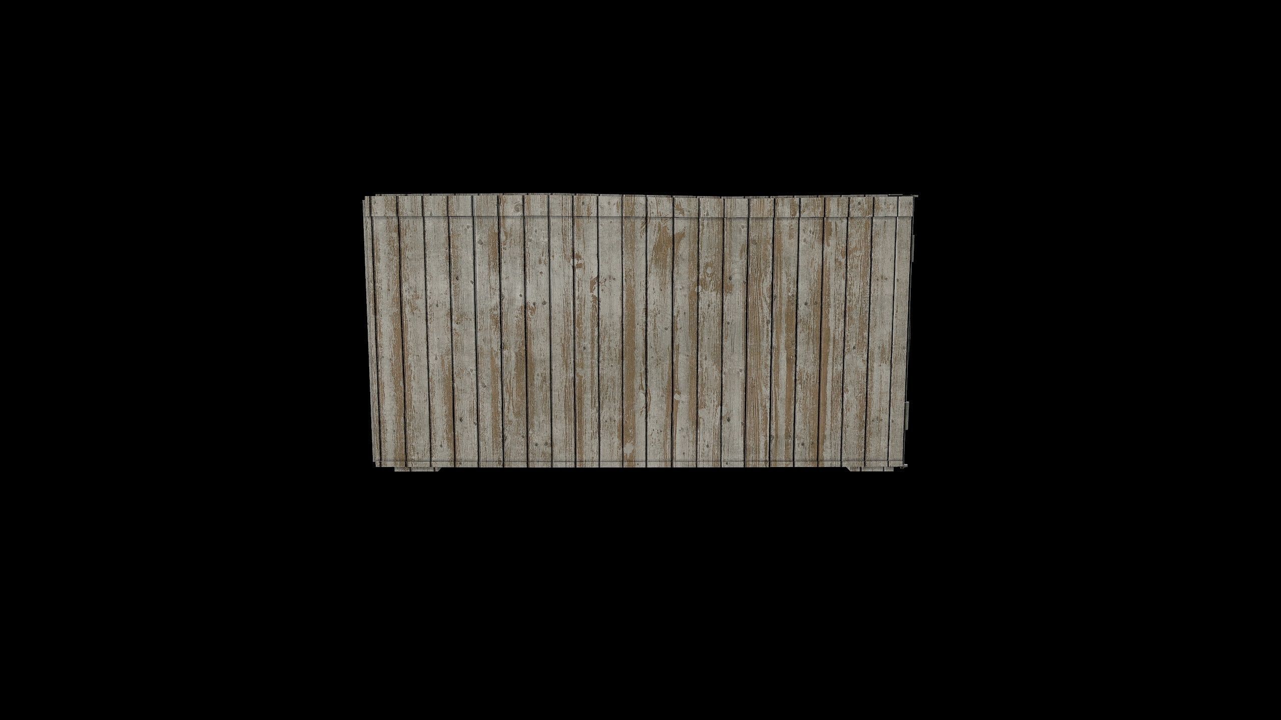 Dog Cage - 2 Models - PBR - Textured Low-poly 3D model_5