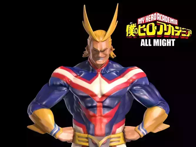 ALL MIGHT My Hero Academia 3D model