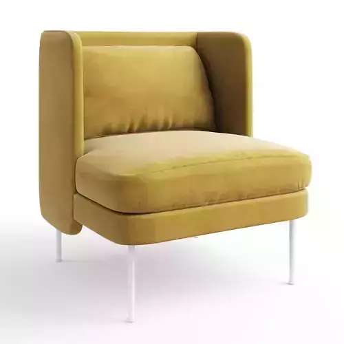 Bloke Velvet Lounge Chair