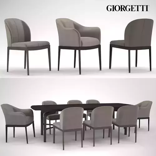 Giorgetti Normal Set 3D model