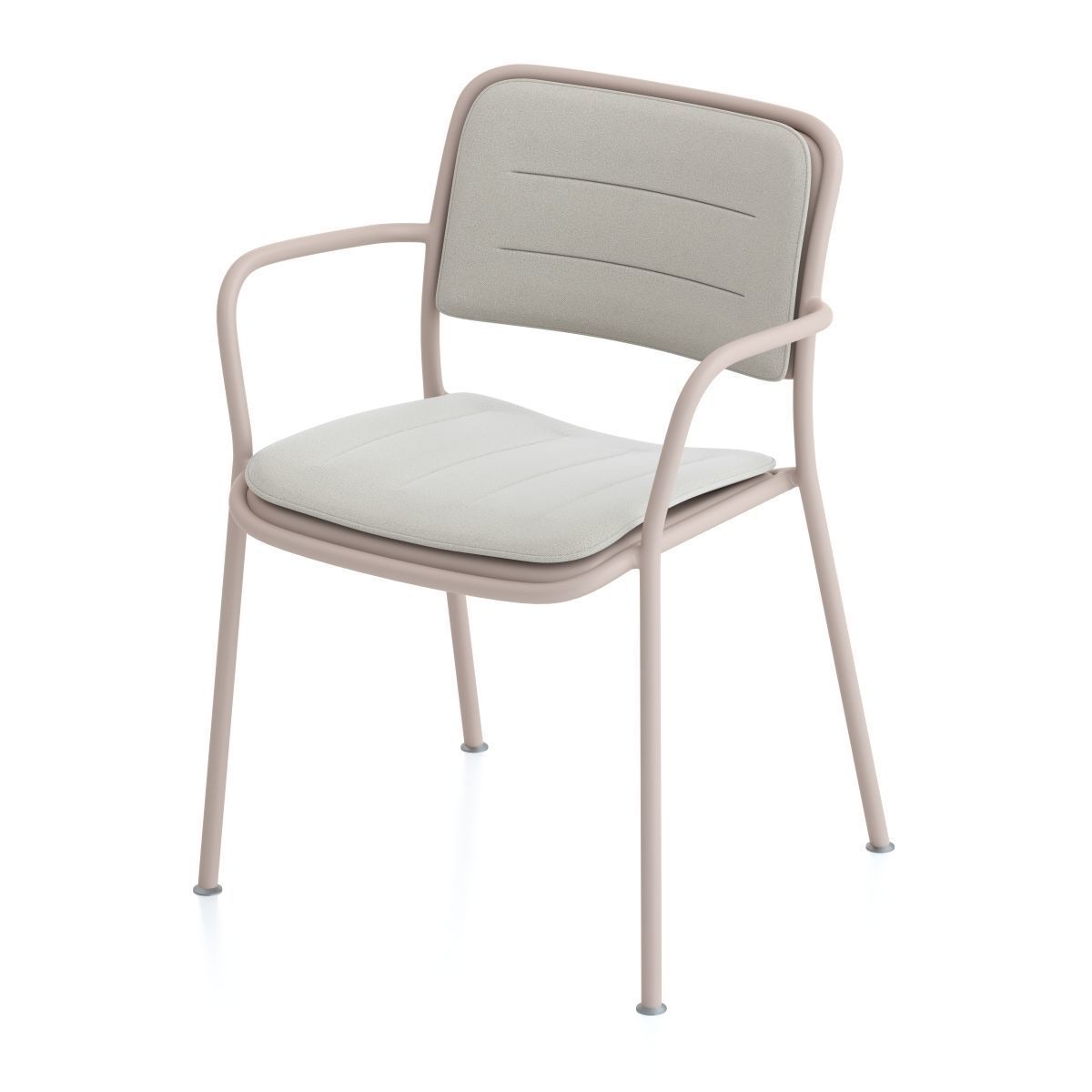 Kettal Village Table and Chair 3 3D model_2