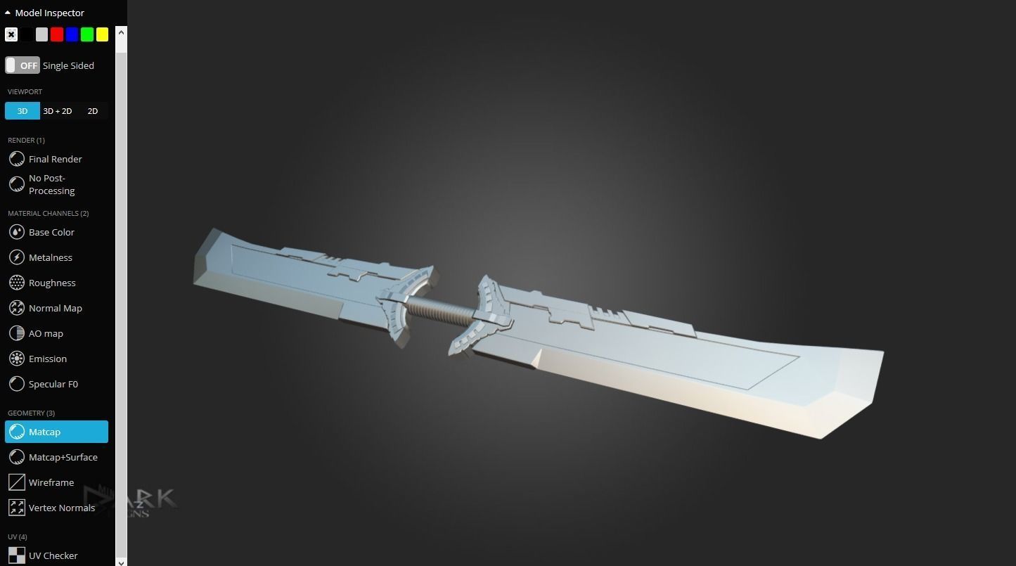 3D model Thanos Infinity Sword VR / AR / low-poly | CGTrader