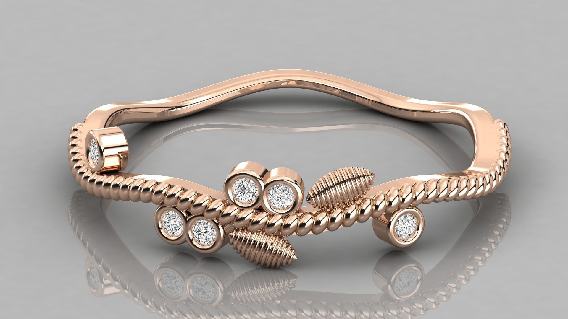 300 solitaire women ring 3dm 9 render stl detail bulk collection 3D print model_122