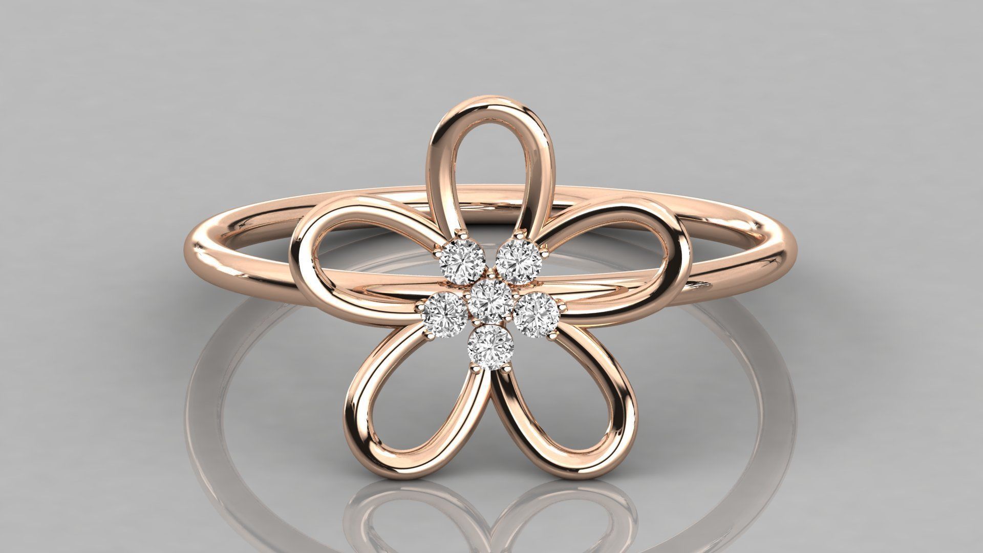 300 solitaire women ring 3dm 9 render stl detail bulk collection 3D print model_72