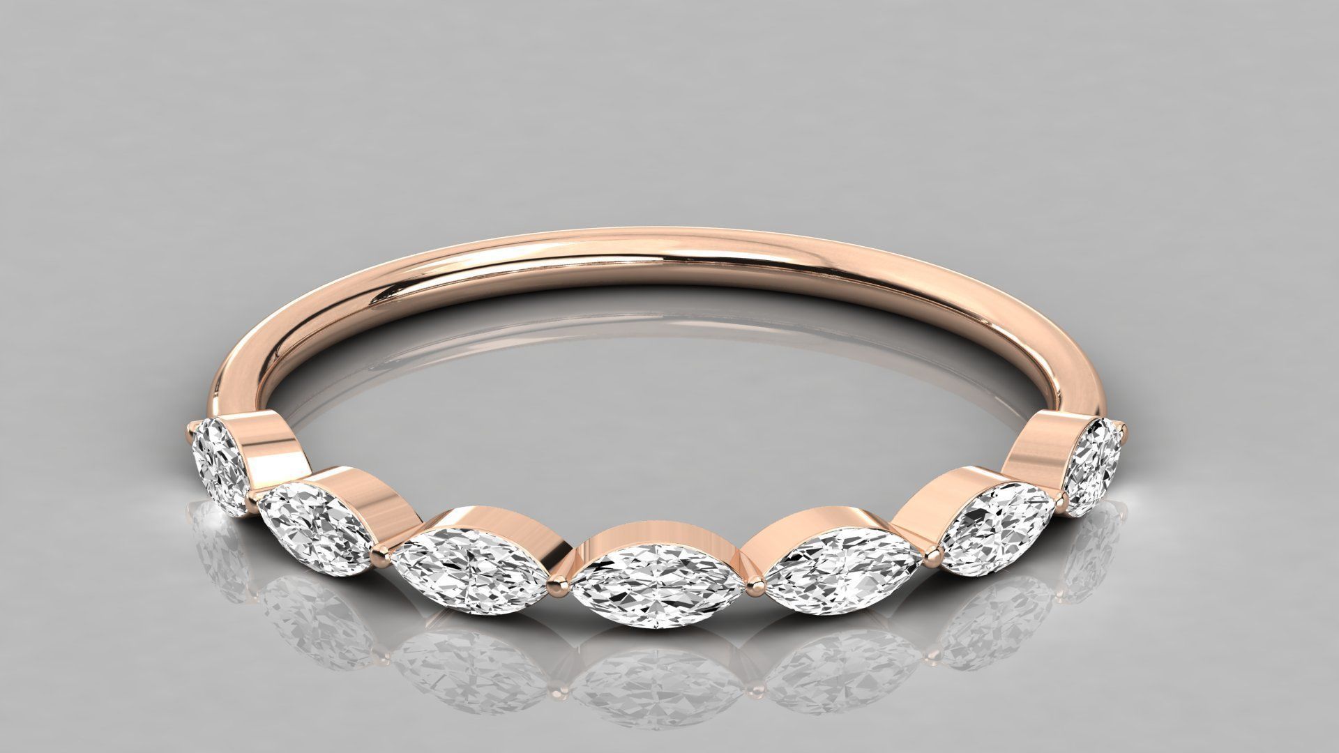 300 solitaire women ring 3dm 9 render stl detail bulk collection 3D print model_31