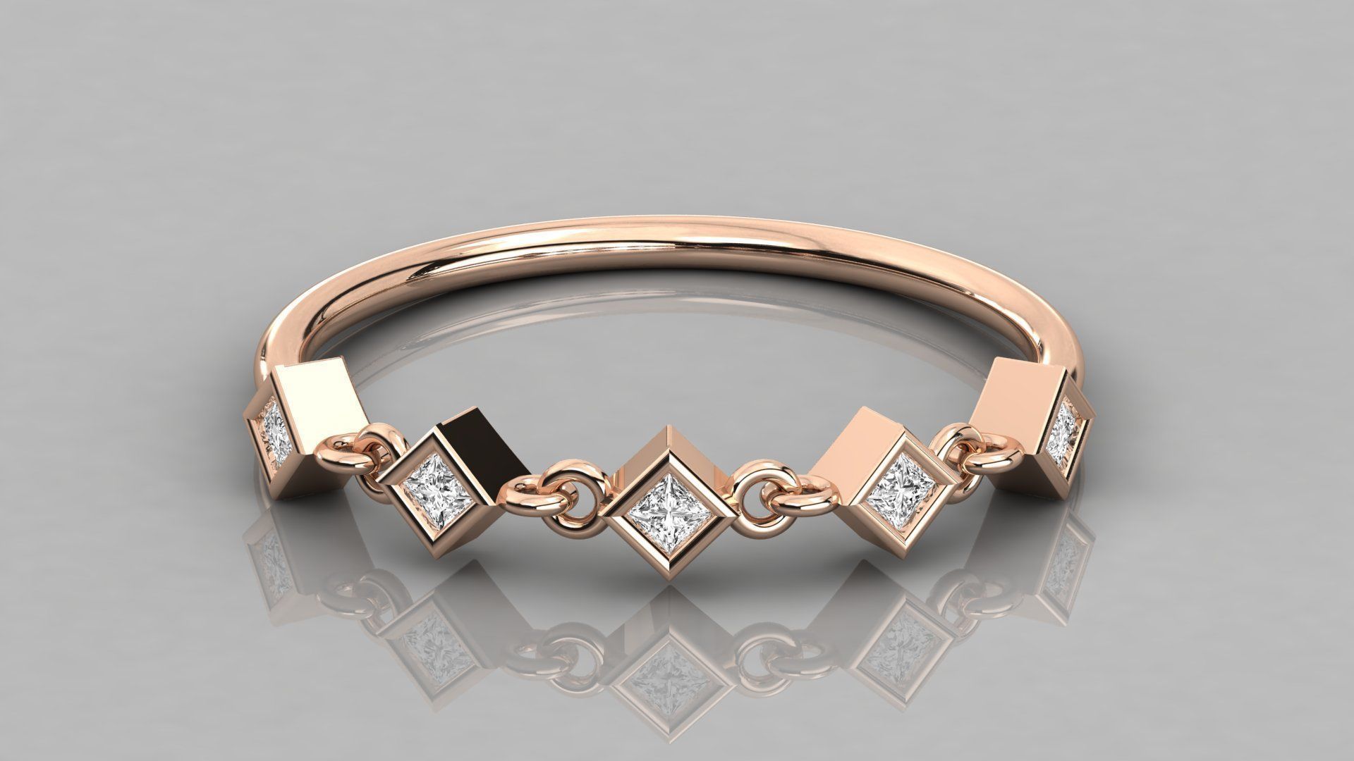 300 solitaire women ring 3dm 9 render stl detail bulk collection 3D print model_46