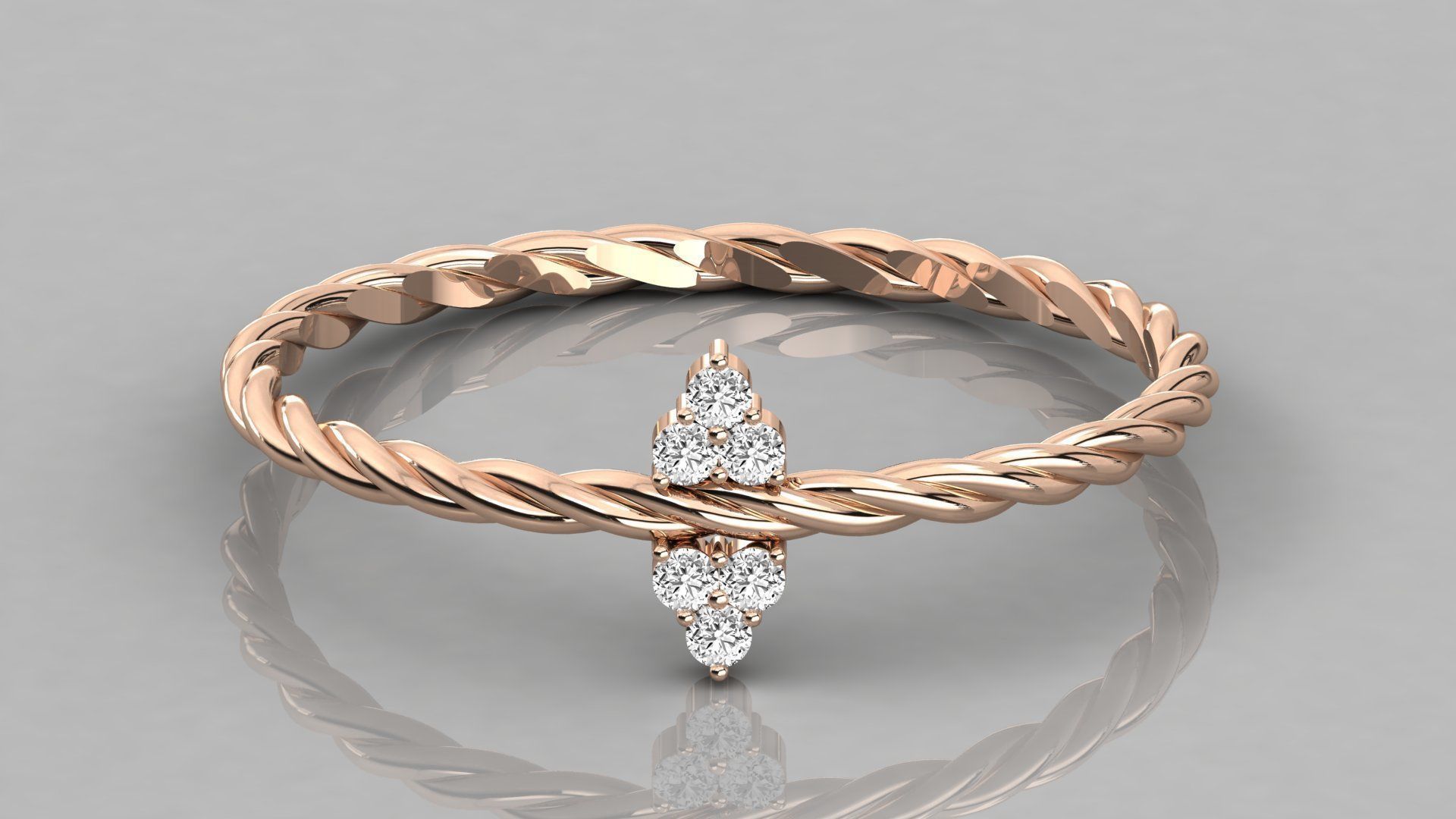 300 solitaire women ring 3dm 9 render stl detail bulk collection 3D print model_76