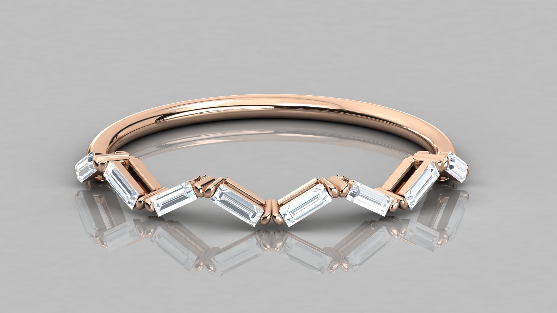 300 solitaire women ring 3dm 9 render stl detail bulk collection 3D print model_118