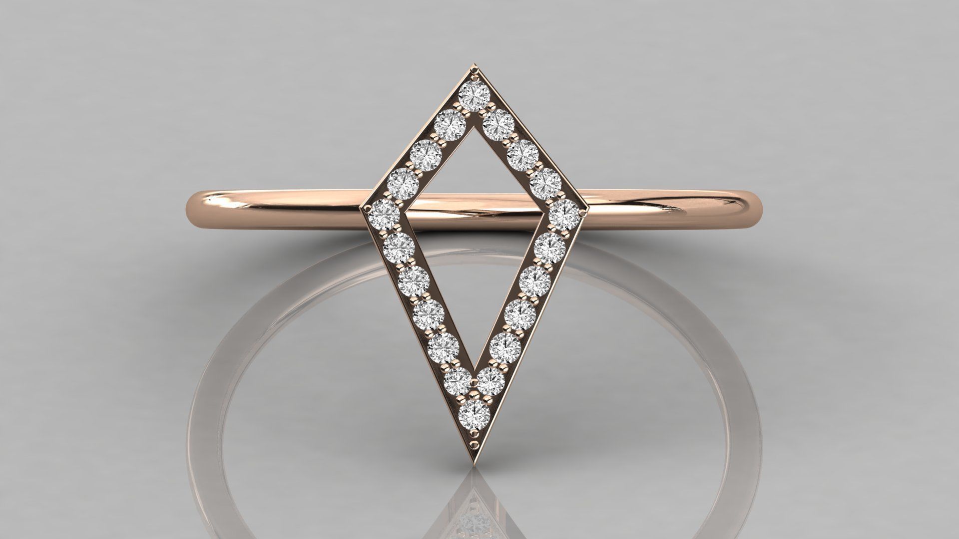 300 solitaire women ring 3dm 9 render stl detail bulk collection 3D print model_49