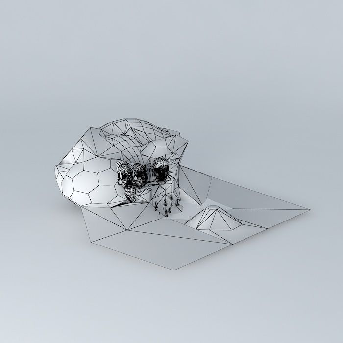 MOUNT RUSHMORE SOUTH DAKOTA 3D model_3