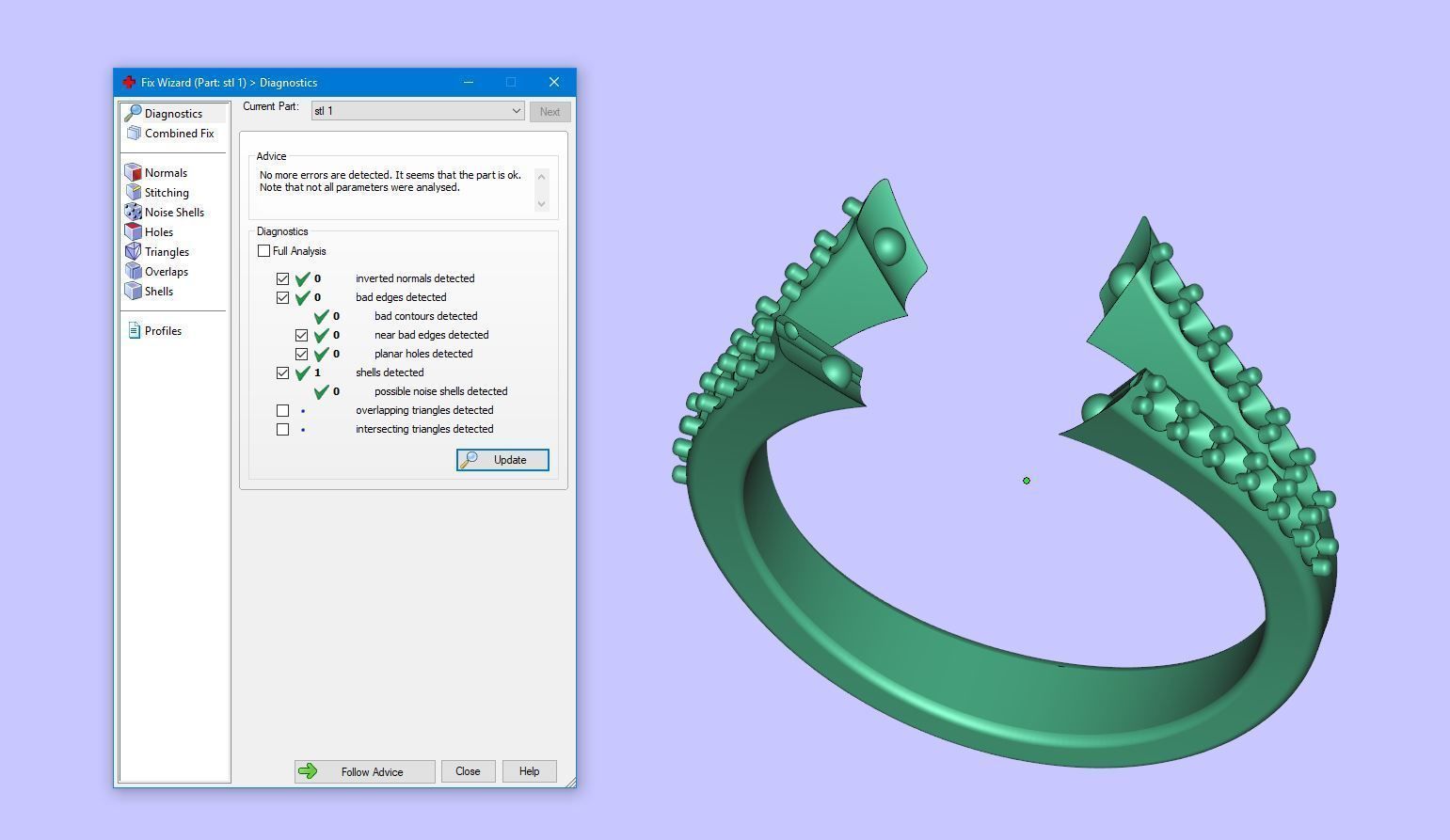 Gold N609 3D print model_8