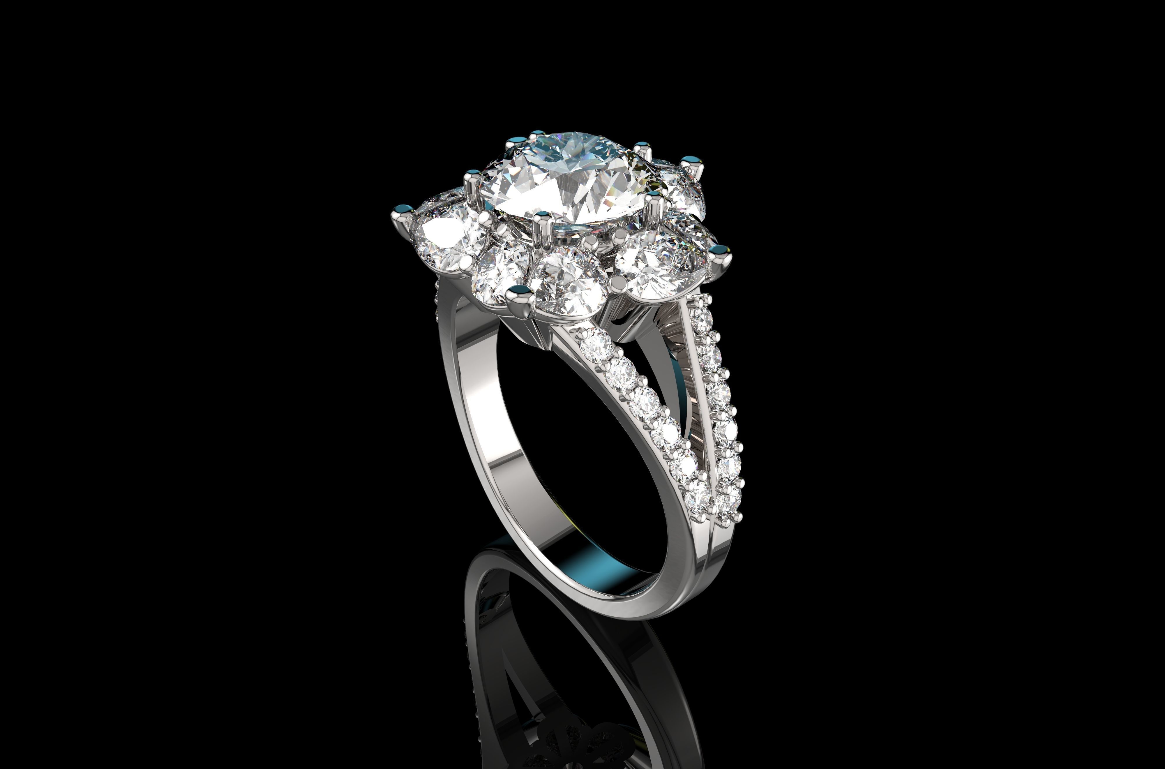 Gold N609 3D print model_5