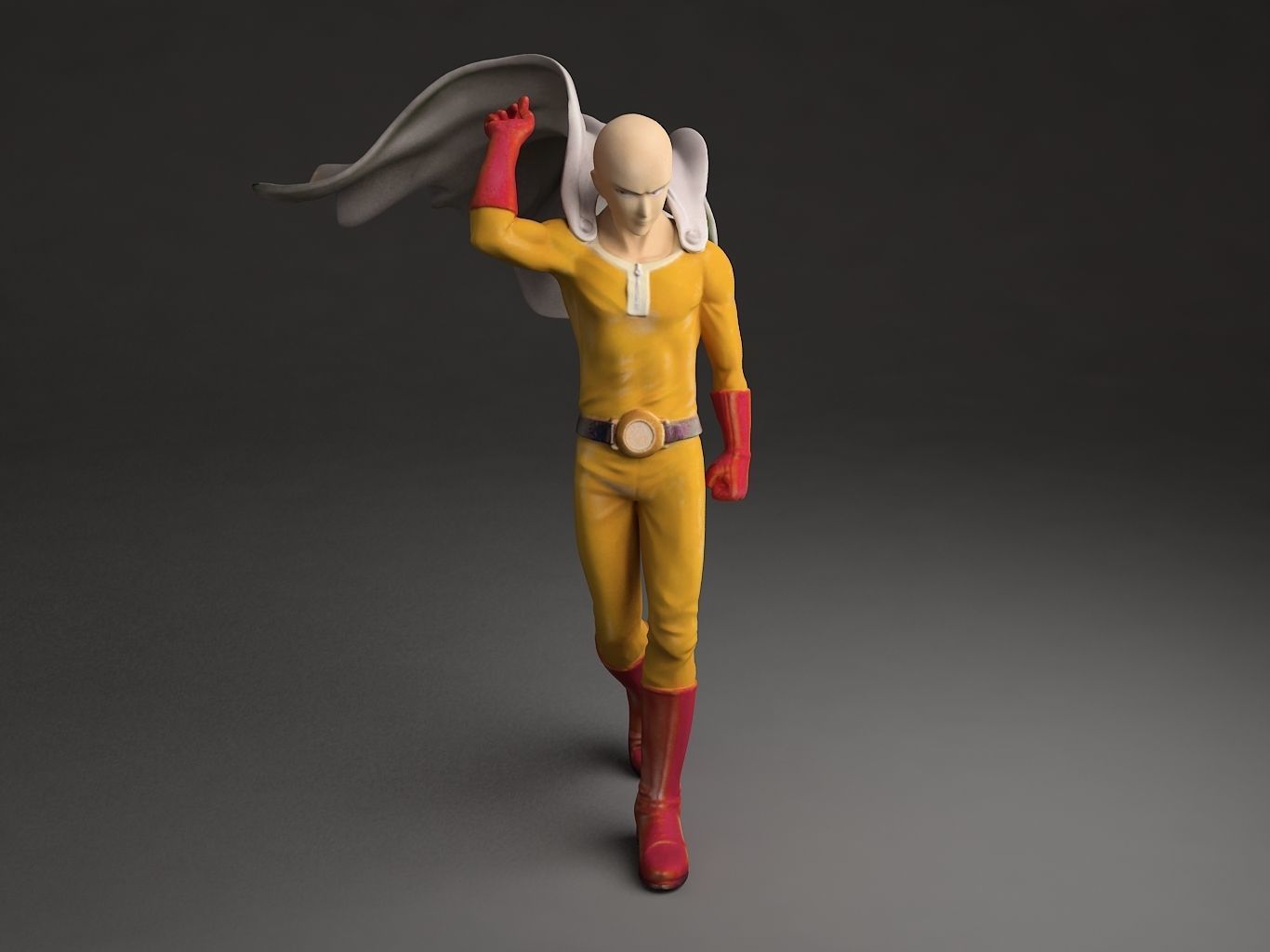 SAITAMA ONE PUNCH MAN 3D model_15