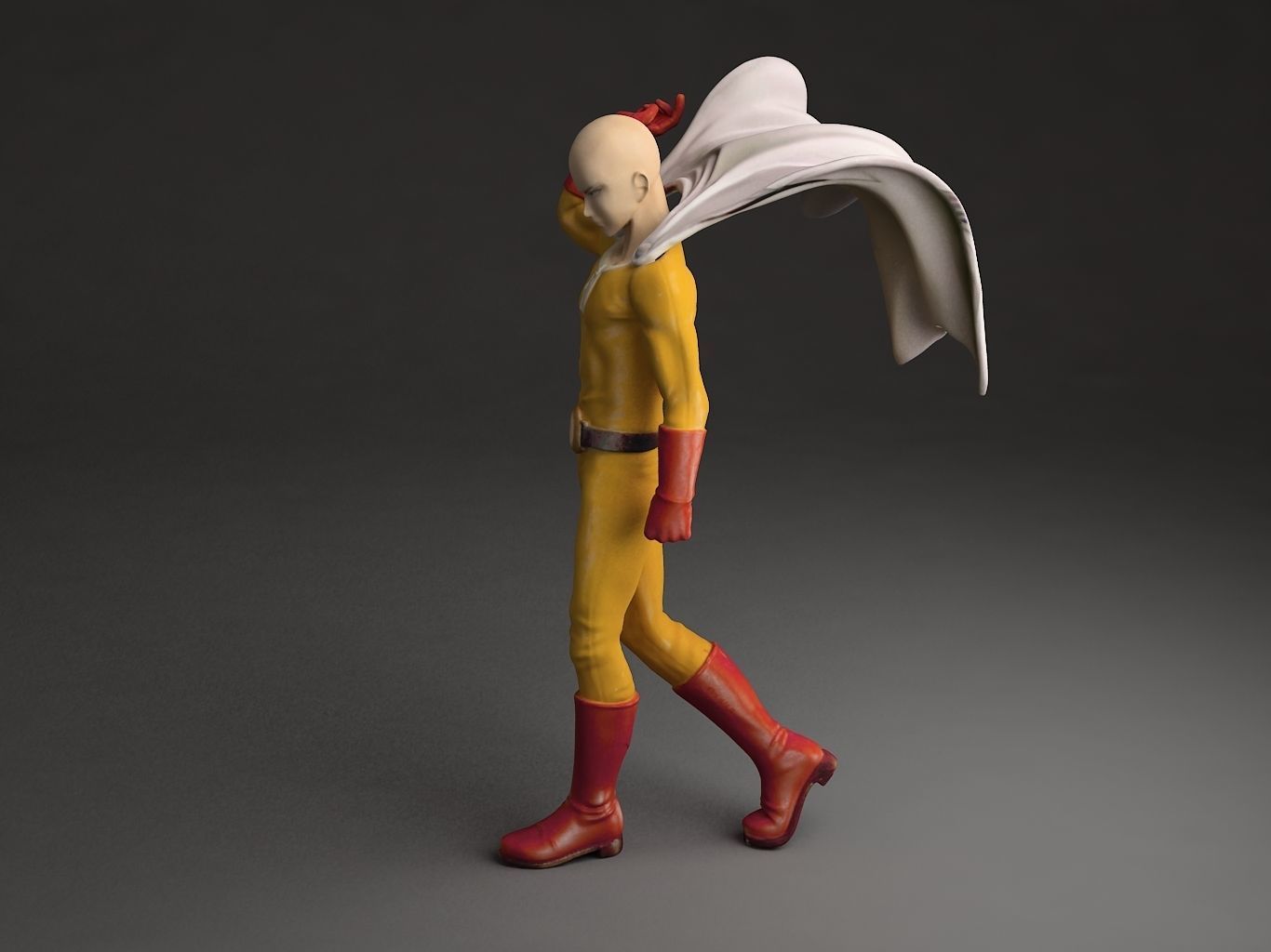 SAITAMA ONE PUNCH MAN 3D model_13