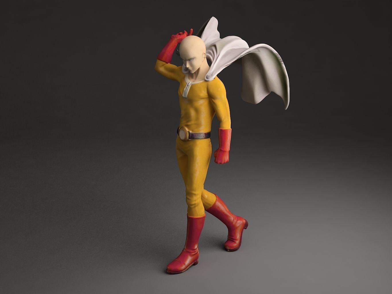 SAITAMA ONE PUNCH MAN 3D model_14