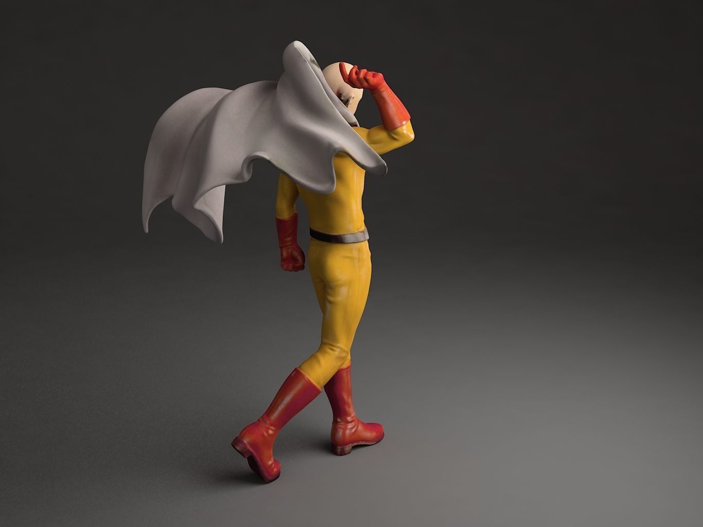 SAITAMA ONE PUNCH MAN 3D model_10