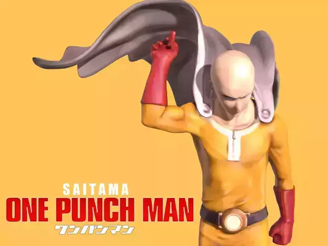 SAITAMA ONE PUNCH MAN 3D model