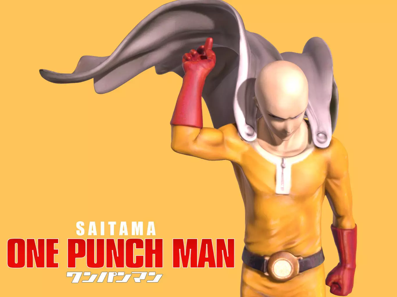 SAITAMA ONE PUNCH MAN 3D model_0