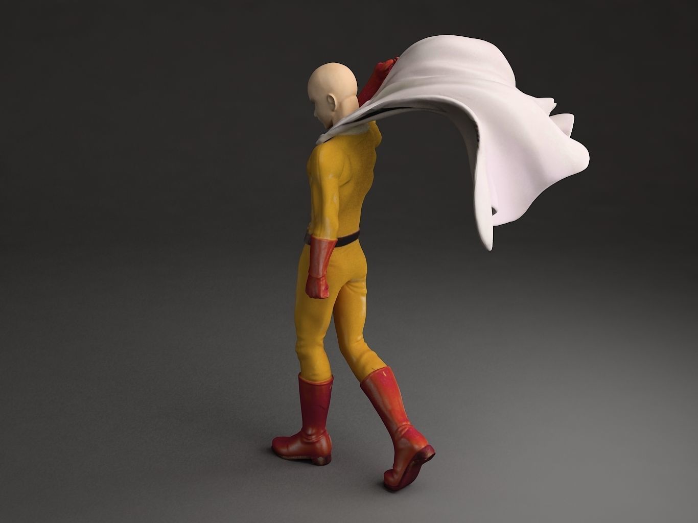SAITAMA ONE PUNCH MAN 3D model_12