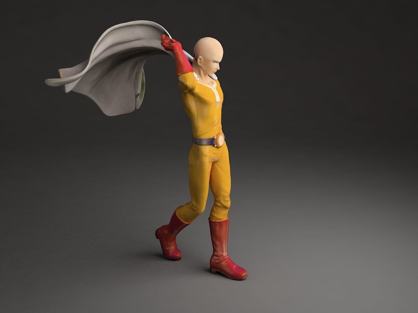 SAITAMA ONE PUNCH MAN 3D model_8